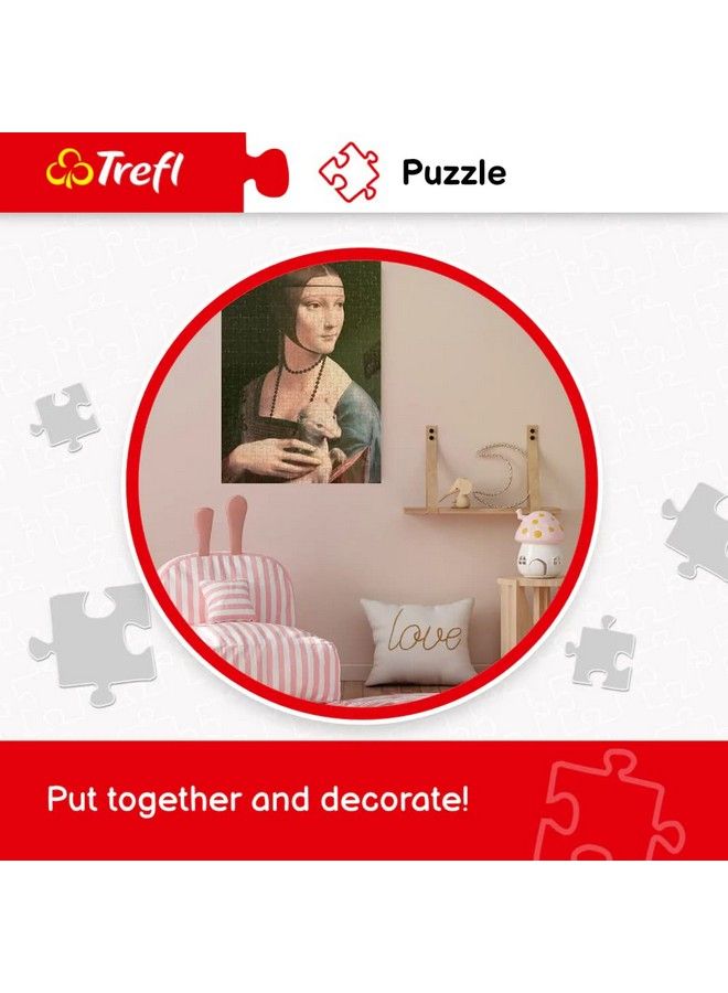 Red 1000 Piece Puzzle Happy Cats
