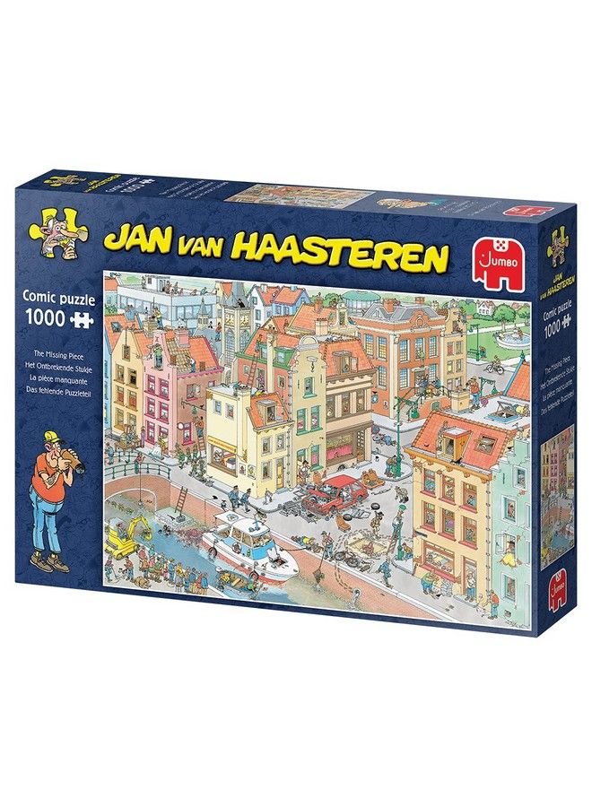 Jan Van Haasteren 'The Missing Piece' Unique Comic Fun Designed Jigsaw Puzzle For Adults 1 000 Piece