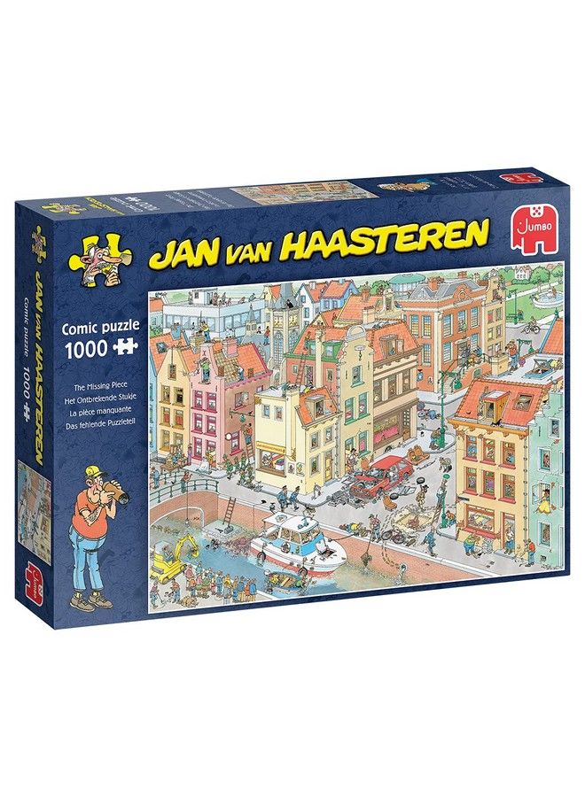 Jan Van Haasteren 'The Missing Piece' Unique Comic Fun Designed Jigsaw Puzzle For Adults 1 000 Piece