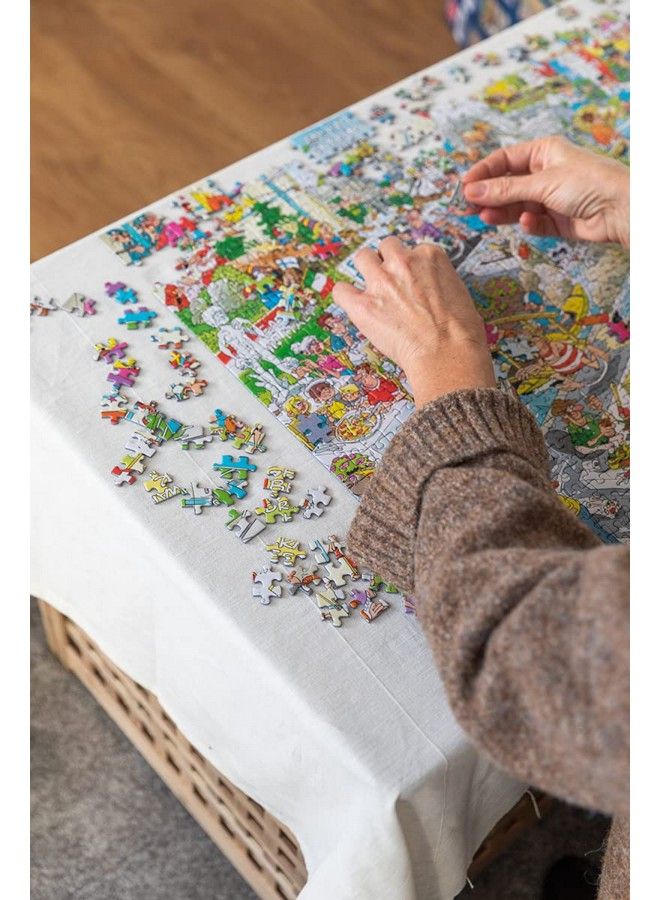 Jan Van Haasteren 'The Missing Piece' Unique Comic Fun Designed Jigsaw Puzzle For Adults 1 000 Piece