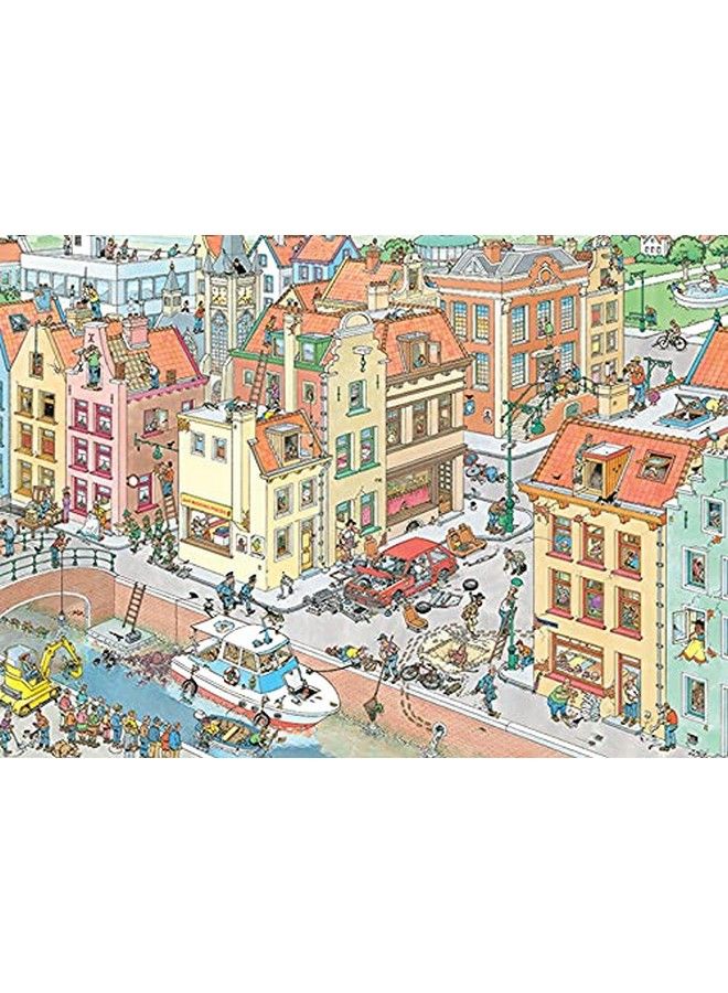 Jan Van Haasteren 'The Missing Piece' Unique Comic Fun Designed Jigsaw Puzzle For Adults 1 000 Piece