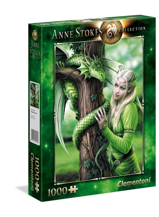 39463 Anne Stokes Collection Puzzle For Adults And Children Kindred Spirits 1000 Pieces