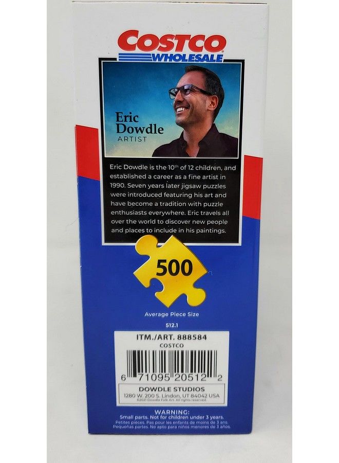 Costco Exclusive Eric Dowdle Puzzle 500 Piece