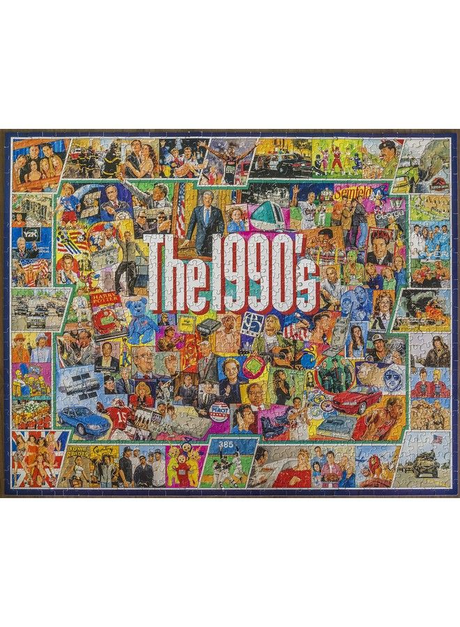 Puzzles The 1990S 1000 Piece Jigsaw Puzzle