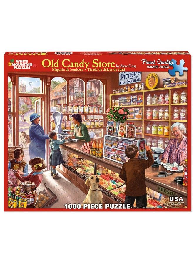 Puzzles Old Candy Shop 1000 Piece Jigsaw Puzzle