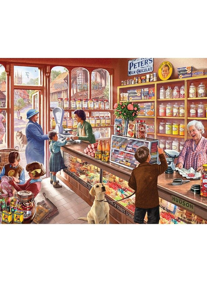 Puzzles Old Candy Shop 1000 Piece Jigsaw Puzzle