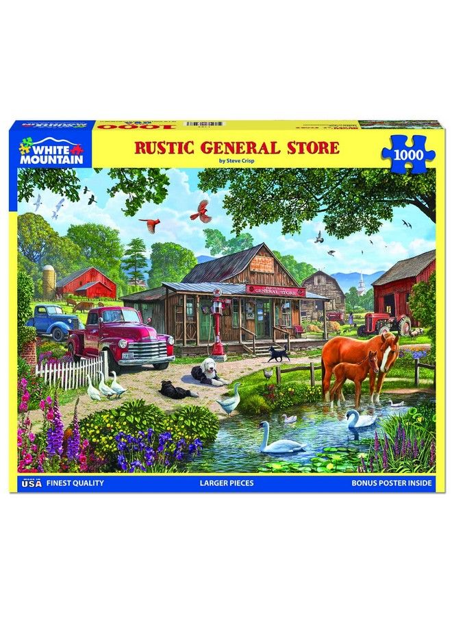 Rustic General Store 1000 Piece Jigsaw Puzzle Classic Puzzle Farm Puzzle