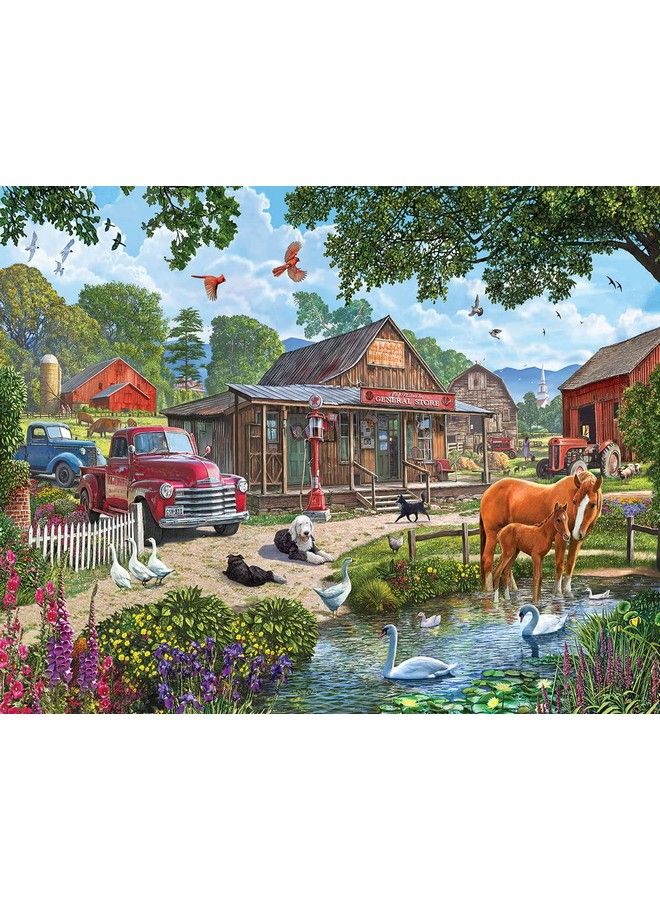 Rustic General Store 1000 Piece Jigsaw Puzzle Classic Puzzle Farm Puzzle