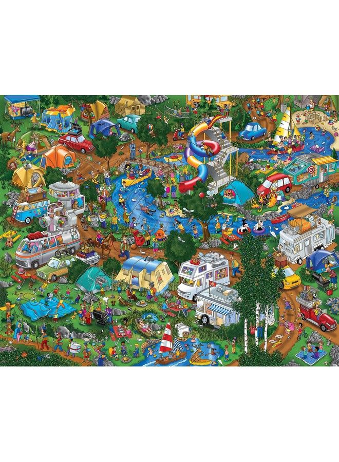 S 1000 Piece Jigsaw Puzzle Camping World Made In Usa