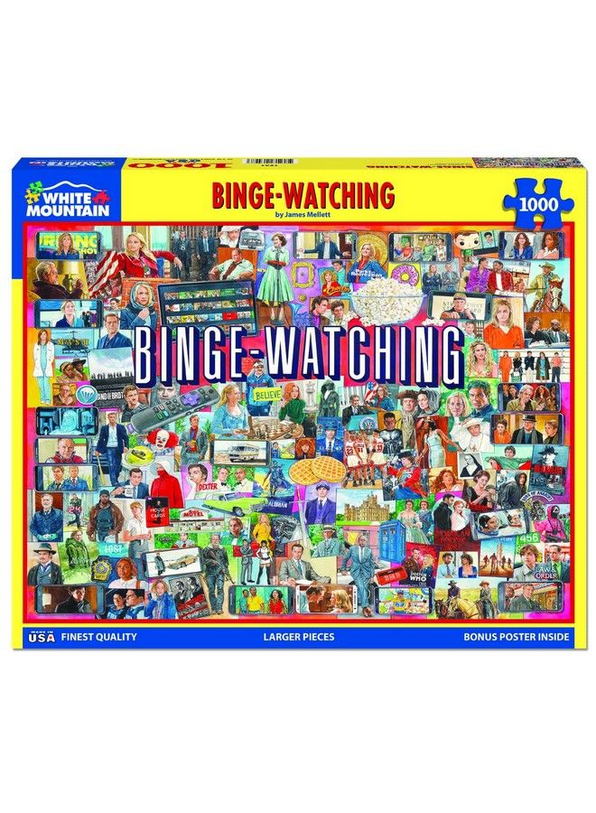 Binge Watching 1000 Piece Jigsaw Puzzle