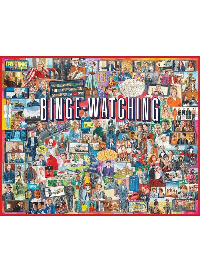 Binge Watching 1000 Piece Jigsaw Puzzle