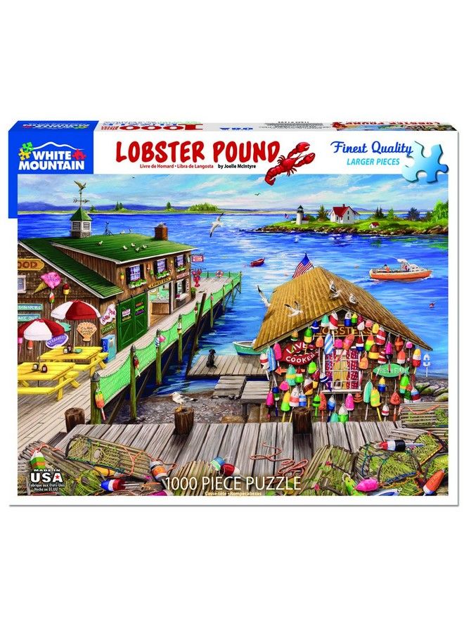 Puzzles Lobster Pound 1000 Piece Jigsaw Puzzle