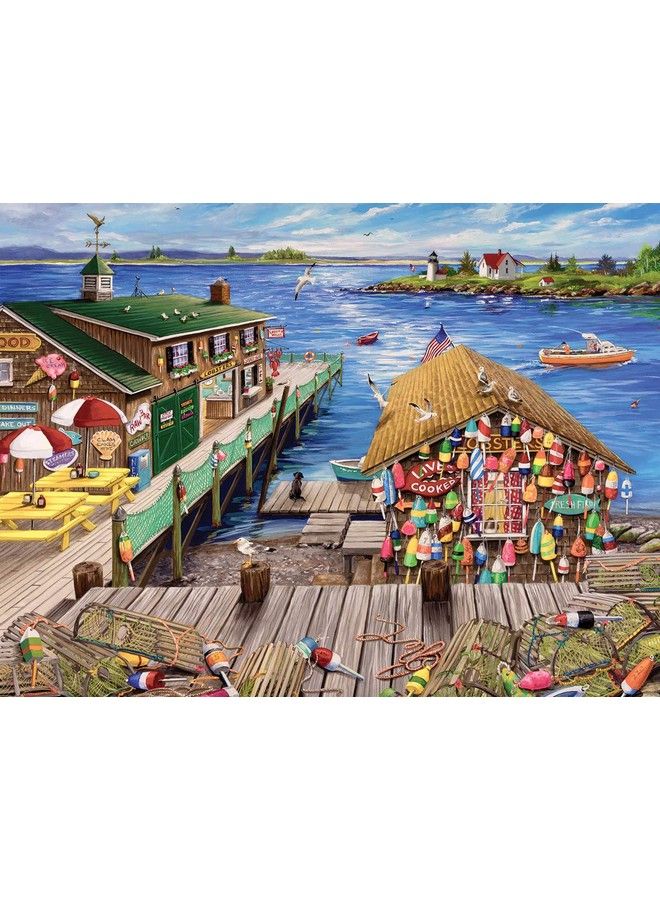 Puzzles Lobster Pound 1000 Piece Jigsaw Puzzle