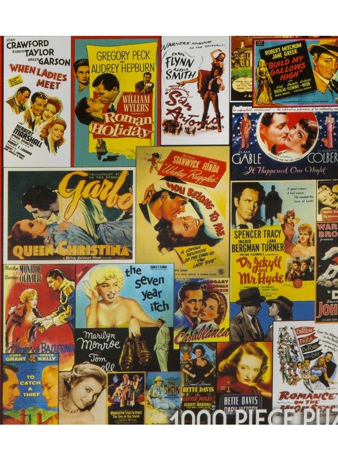 Puzzles Classic Movie Posters 1 000 Piece Jigsaw Puzzle