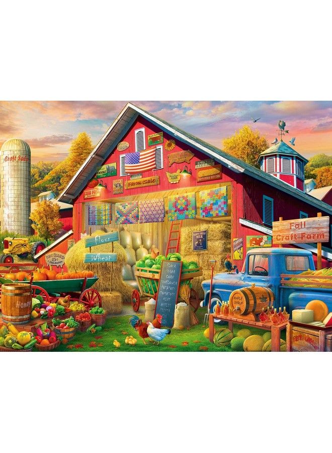 S 1000 Piece Jigsaw Puzzle Golden Days Made In Usa