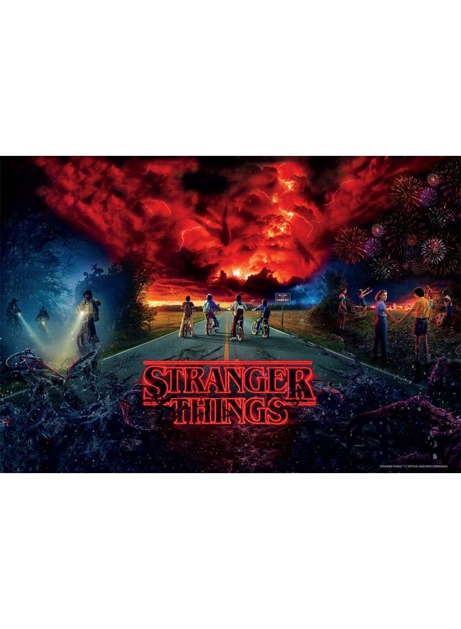Stranger Things Trilogy 2000 Piece Jigsaw Puzzle