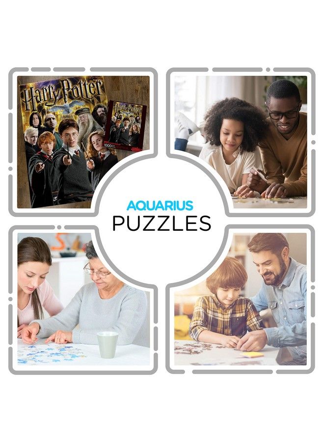 Harry Potter Puzzle Character Collage (1000 Piece Jigsaw Puzzle) Officially Licensed Harry Potter Merchandise & Collectibles Glare Free Precision Fit 20X28In