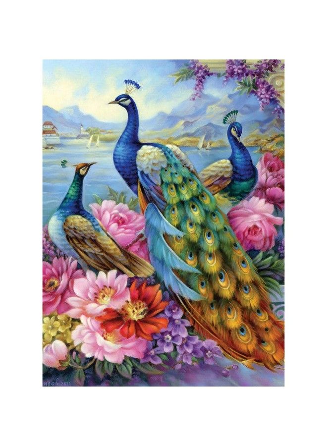 Peacocks 1000 Piece Jigsaw Puzzles For Adults Each Puzzle Measures 20 Inch X 27 Inch 1000 Pc Jigsaws By Artist Oleg Gavrilov