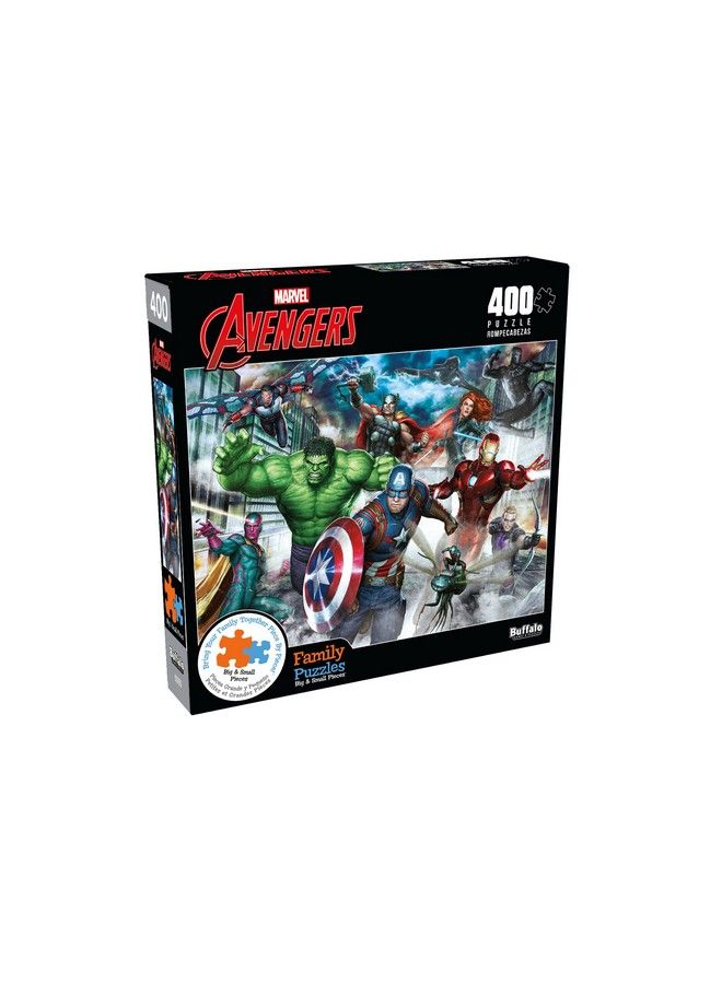 Marvel Assemble! 400 Piece Jigsaw Puzzle