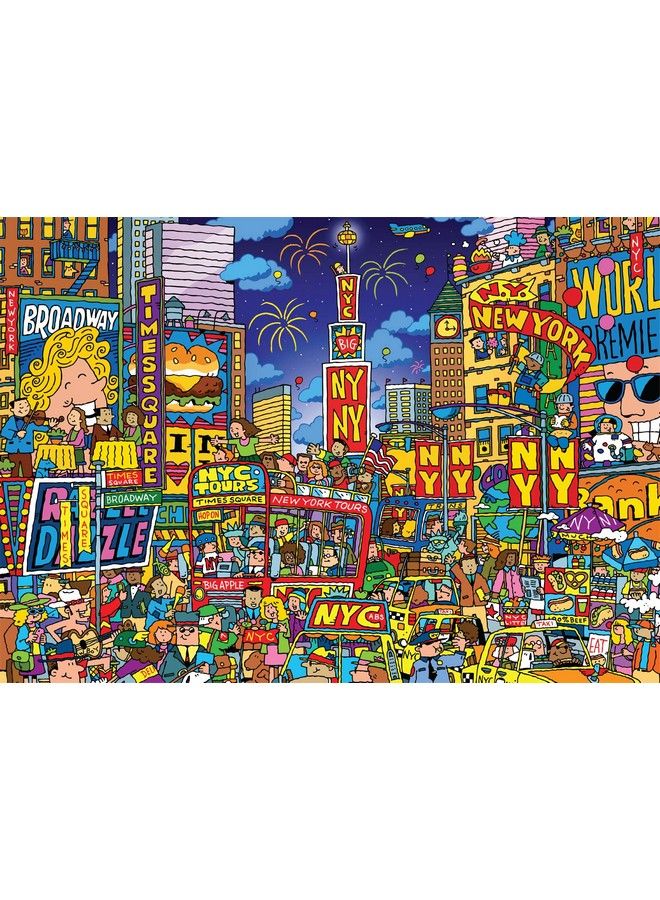 Times Square 300 Large Piece Jigsaw Puzzle