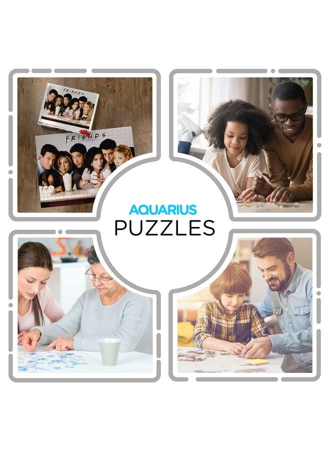 Friends Milkshake Puzzle (500 Piece Jigsaw Puzzle) Glare Free Precision Fit Officially Licensed Friends Tv Show Merchandise & Collectibles 14 X 19 Inches