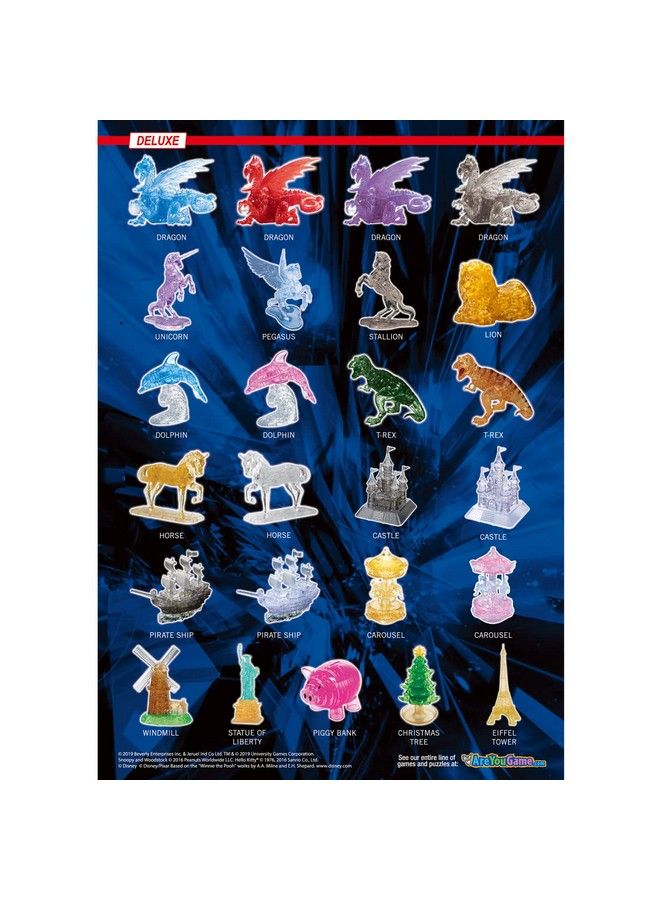 ; Dragon Deluxe Original 3D Crystal Puzzle Ages 12 And Up