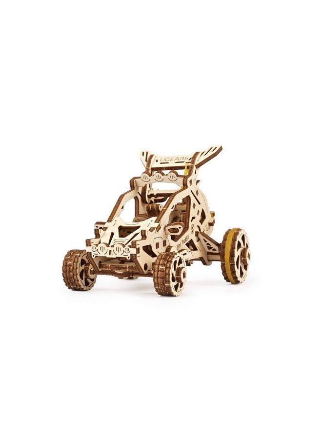 Desert Buggy 3D Puzzle For Kids And Adults Small Motor Vehicle Mechanical Model Kit Wooden Model Kits For Adults To Build Easy Self Assembling Gorgeous Gift For Boys And Girls