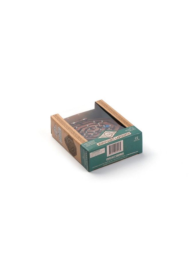 True Genius Minotaur'S Labyrinth Brainteaser Puzzle Wooden Puzzle Assembly Puzzle Disassembly Puzzle Brain Teaser 3D Puzzle