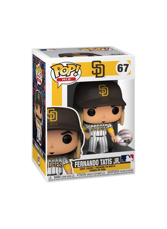 Pop Mlb: Padres Fernando Tatís Jr. (Home Uniform) Multicolor 3.75 Inches