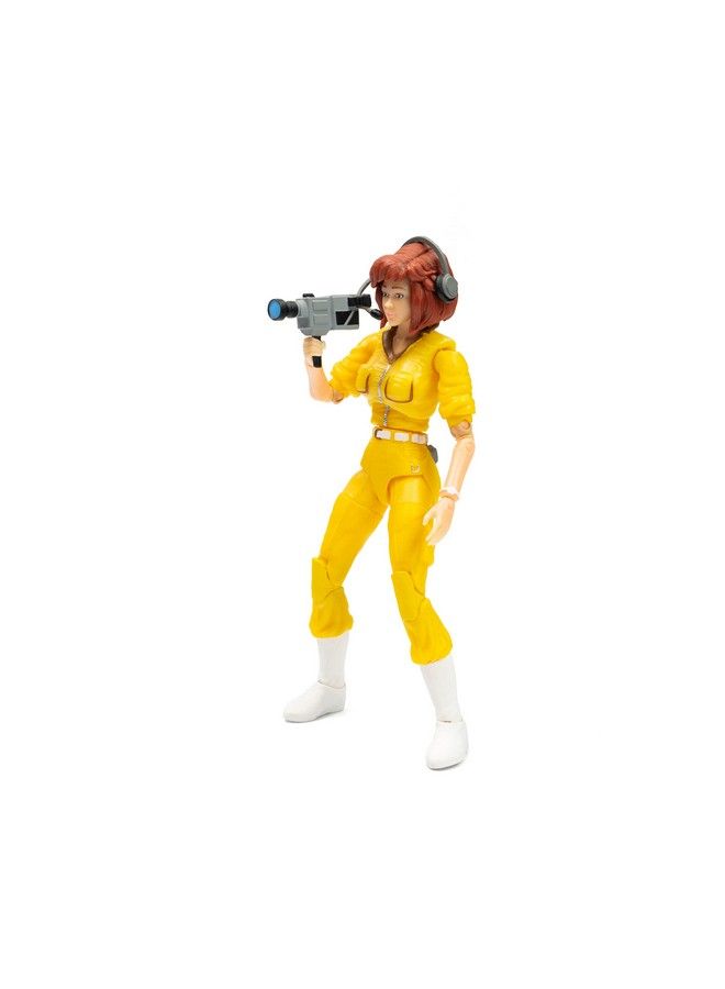 Teenage Mutant Ninja Turtles April O'Neil Bst Axn 5 Inch Action Figure With Accessories