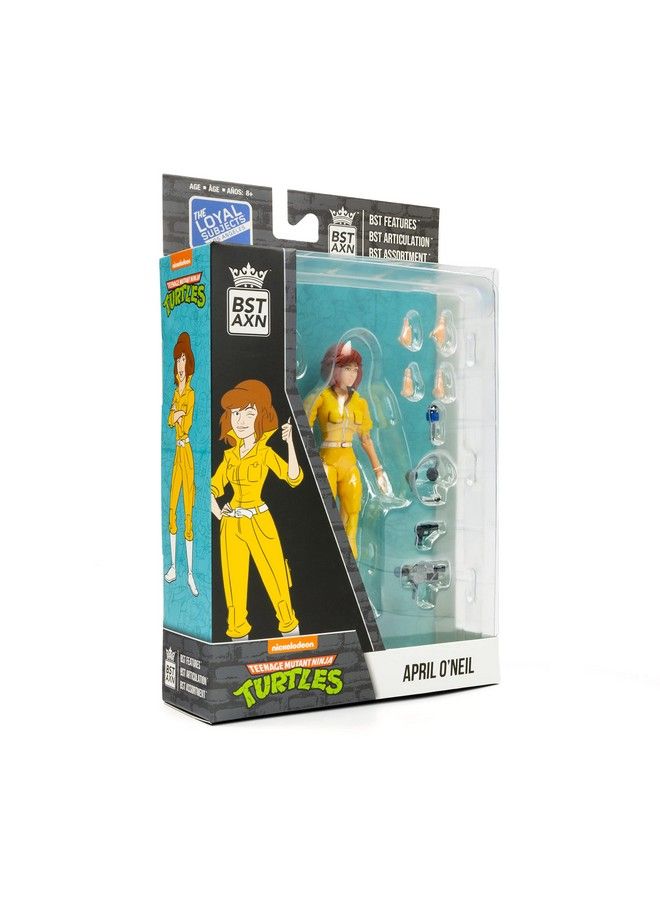 Teenage Mutant Ninja Turtles April O'Neil Bst Axn 5 Inch Action Figure With Accessories