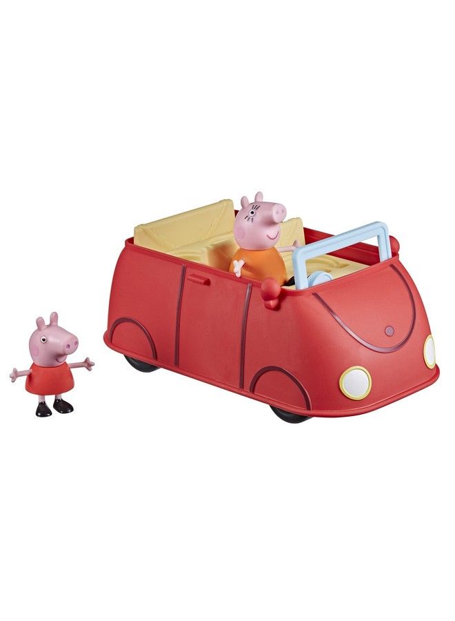 Peppa’S Adventures Peppa’S Family Red Car Preschool Toy Speech And Sound Effects Includes 2 Figures For Ages 3 And Up