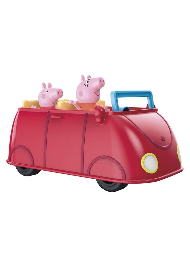 Peppa’S Adventures Peppa’S Family Red Car Preschool Toy Speech And Sound Effects Includes 2 Figures For Ages 3 And Up