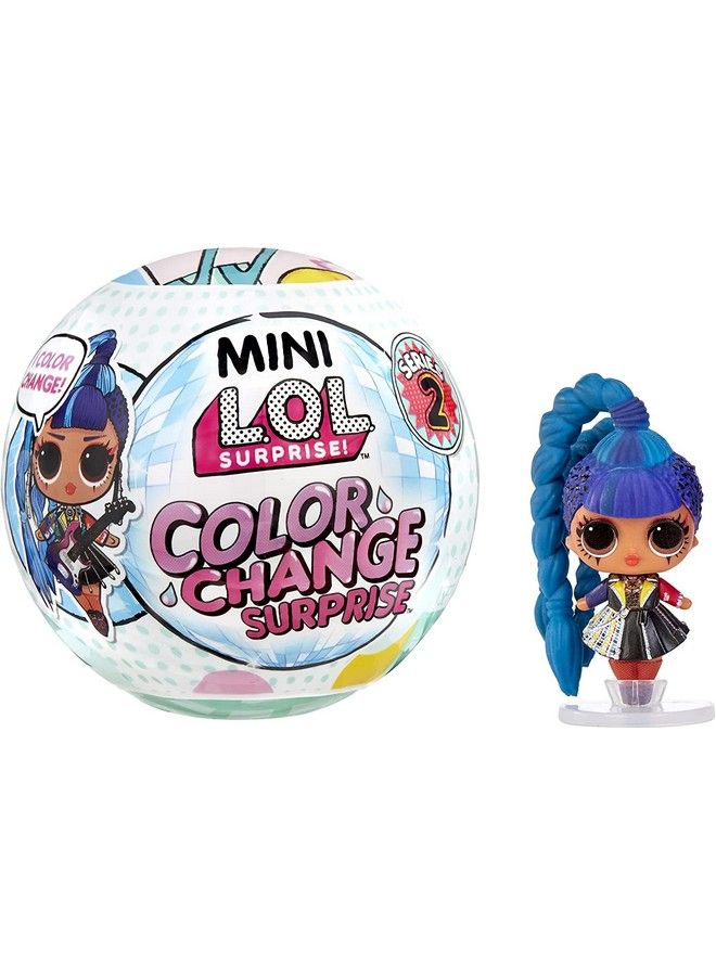 Mini Lol Surprise Color Change Surprise Series 2 Mini Collectible Doll With 5+ Surprises Holiday Toy Stocking Stuffers Great Gift For Kids Girls Ages 4 5 6+ Years Old & Collectors