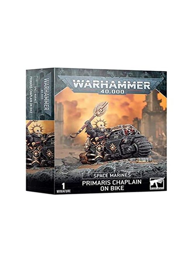 Warhammer 40 000 Space Marines Primaris Chaplain On Bike