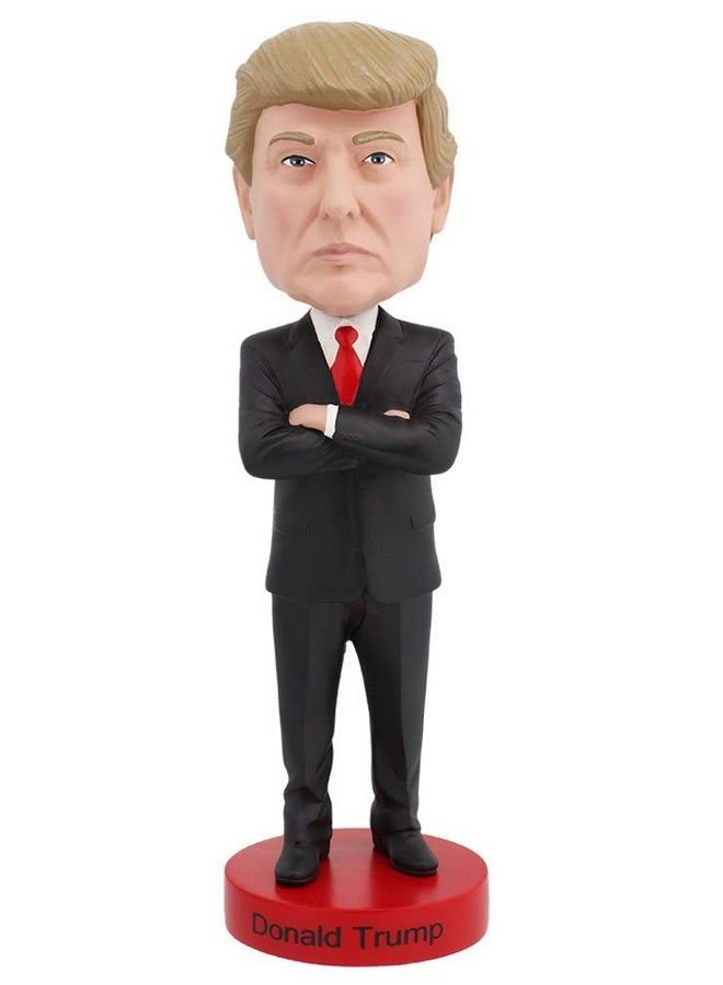 Donald Trump Bobblehead Premium Polyresin Lifelike Figure Unique Serial Number Exquisite Detail