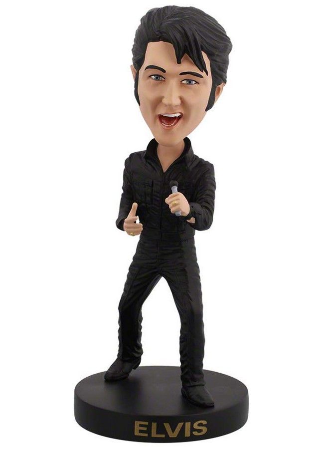 Elvis Presley ’68 Comeback Special Bobblehead Premium Polyresin Lifelike Figure Unique Serial Number Exquisite Detail