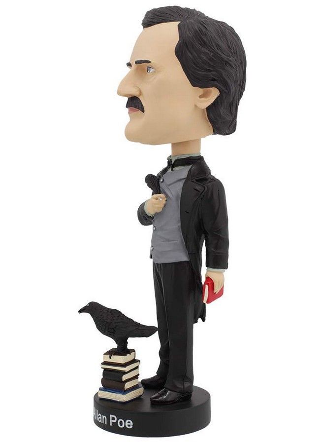 Edgar Allan Poe Bobblehead Polyresin Premium Lifelike Figure Unique Serial Number Exquisite Detail