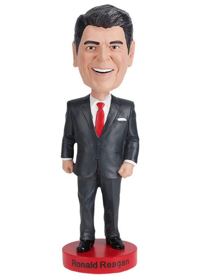 Ronald Reagan Bobblehead Premium Polyresin Lifelike Figure Unique Serial Number Exquisite Detail