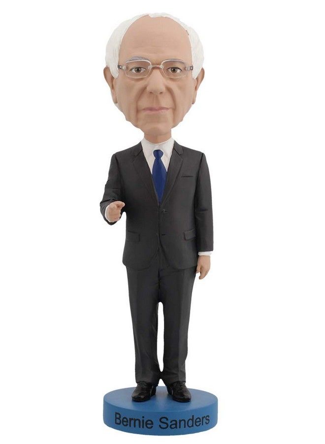 Bernie Sanders Bobblehead Premium Polyresin Lifelike Figure Unique Serial Number Exquisite Detail