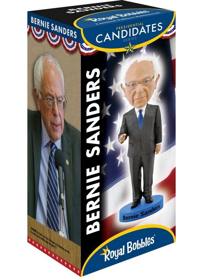 Bernie Sanders Bobblehead Premium Polyresin Lifelike Figure Unique Serial Number Exquisite Detail