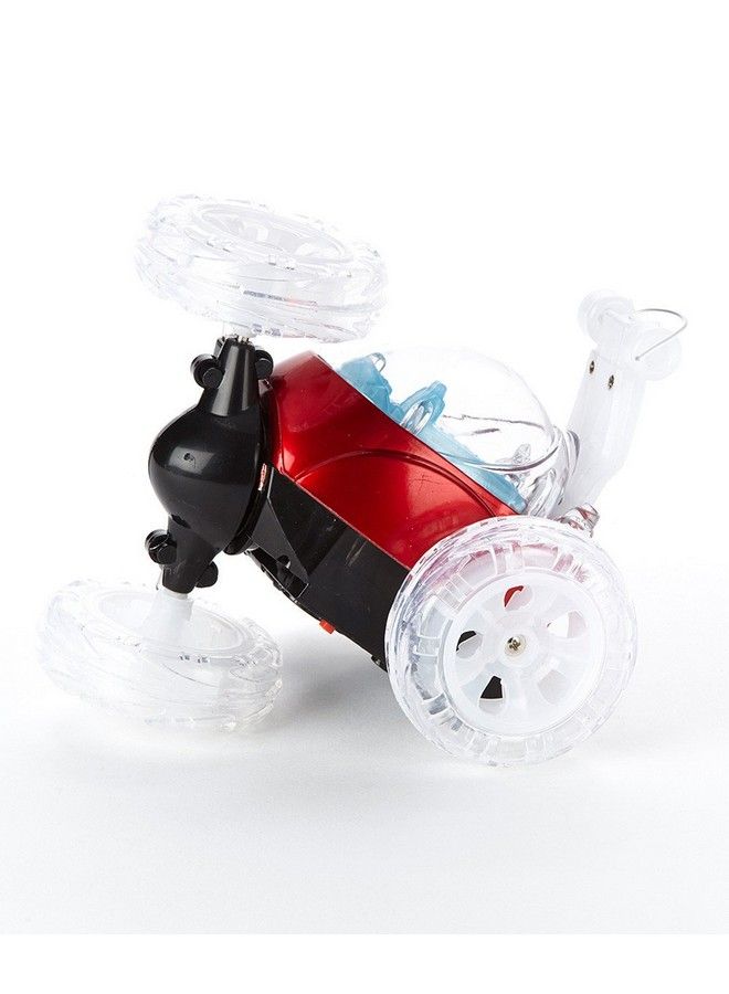 Turbo Twisters Red 27 Mhz Bright Led Light Up Stunt Rc Remote Control Vehicle