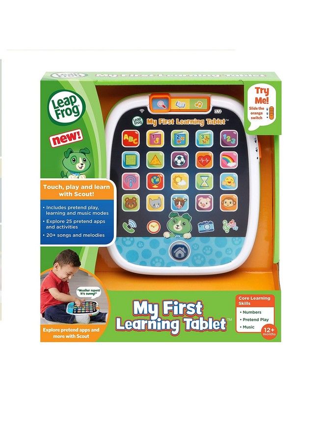 My First Learning Tablet Scout Green