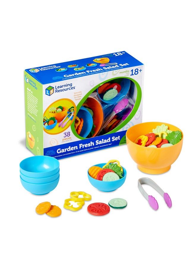 New Sprouts Garden Fresh Salad Set 38 Pieces Ages 18+ Months Pretend Play Food Play Food For Toddlers Toddler Kitchen Play Toys