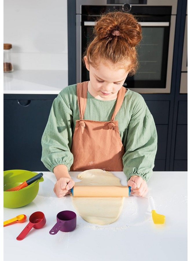 Joseph Joseph Bake ; Toy Kitchen Baking Set For Children Aged 3 Years & Up ; Includes Moving Rolling Pin For Imaginative Play!