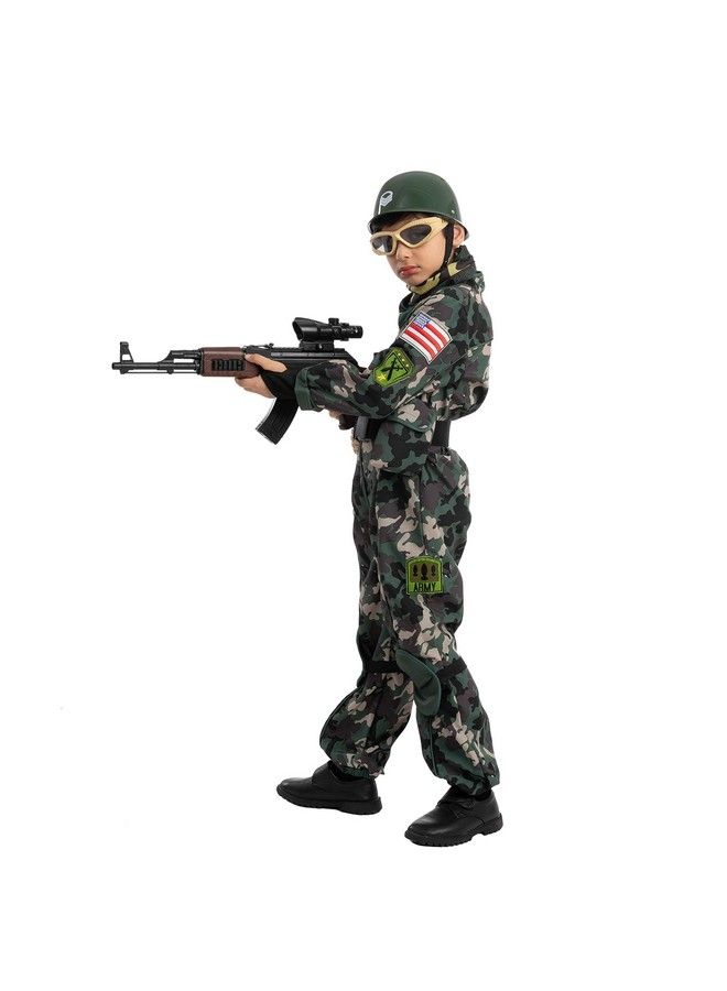 Child Boy Army Special Forces Costume (Medium (8 10 Yr))