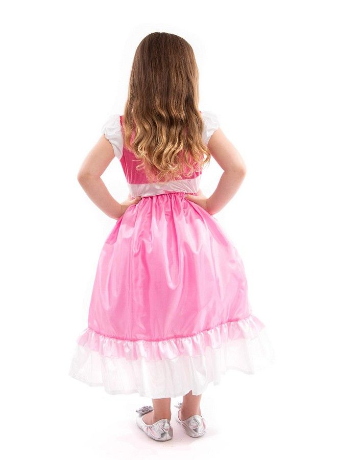 Cinderella Ball Gown Dress Up Costume (Medium Age 3 5) Machine Washable Child Pretend Play And Party Dress With No Glitter