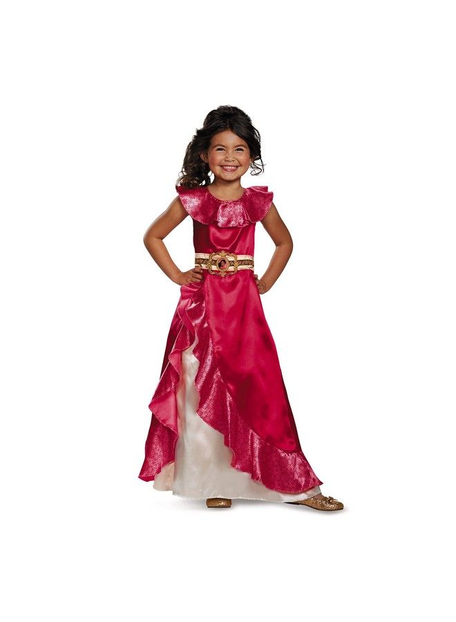 Disney Elena Of Avalor Adventure Classic Girlscostume Pink/Red/Kaf5 Lavender S (46X)