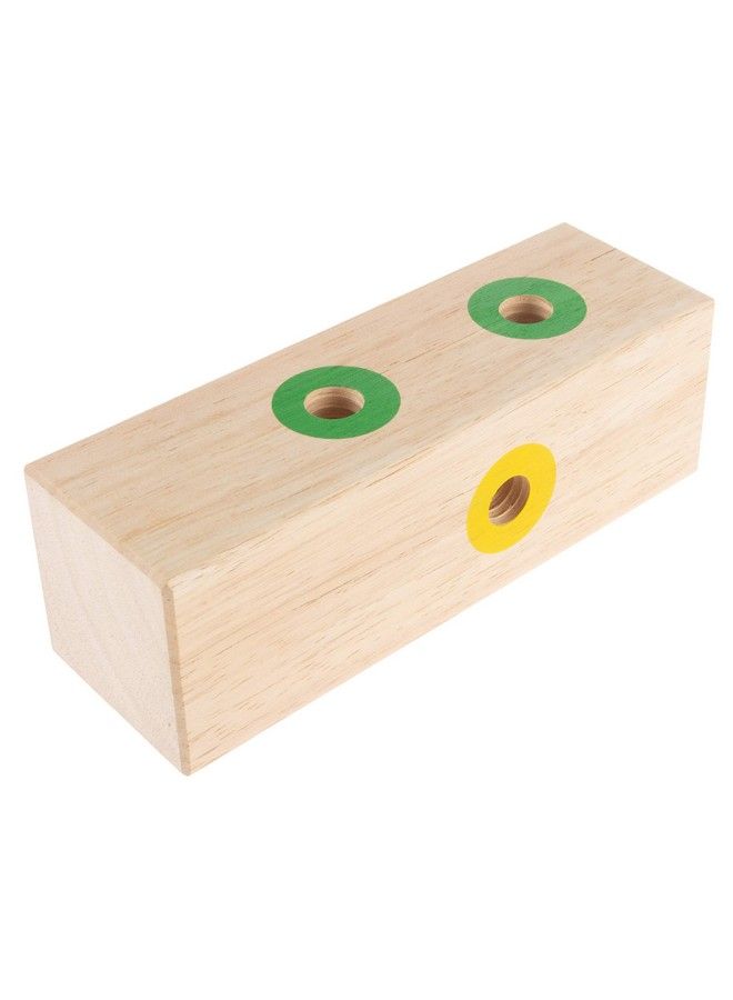 Screw Block Toy Kids Wooden Manipulative With Screws And Screwdriver Fun Fine Motor Development Activity For Boys And Girls