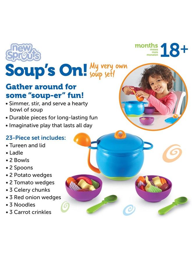 Plastic New Sprouts Soup'S On! 23 Pieces Multicolor 5